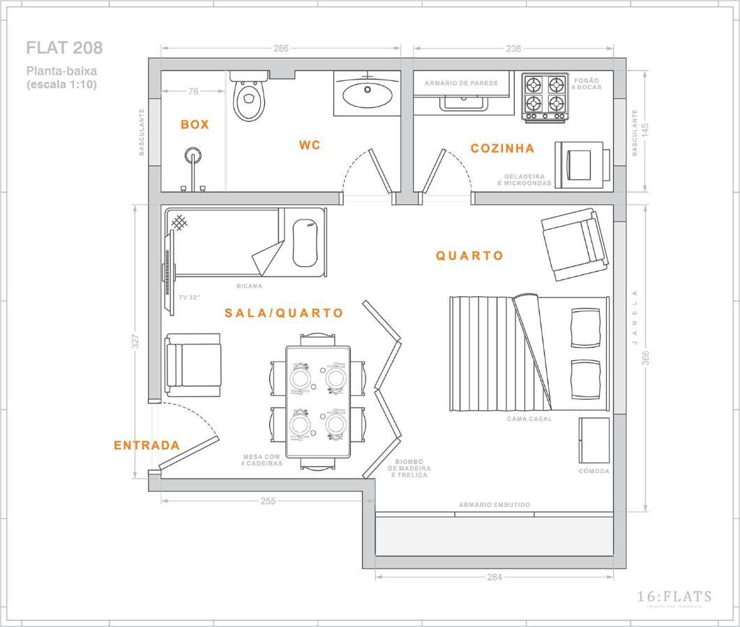 דירות Petrópolis Flat 208 מראה חיצוני תמונה